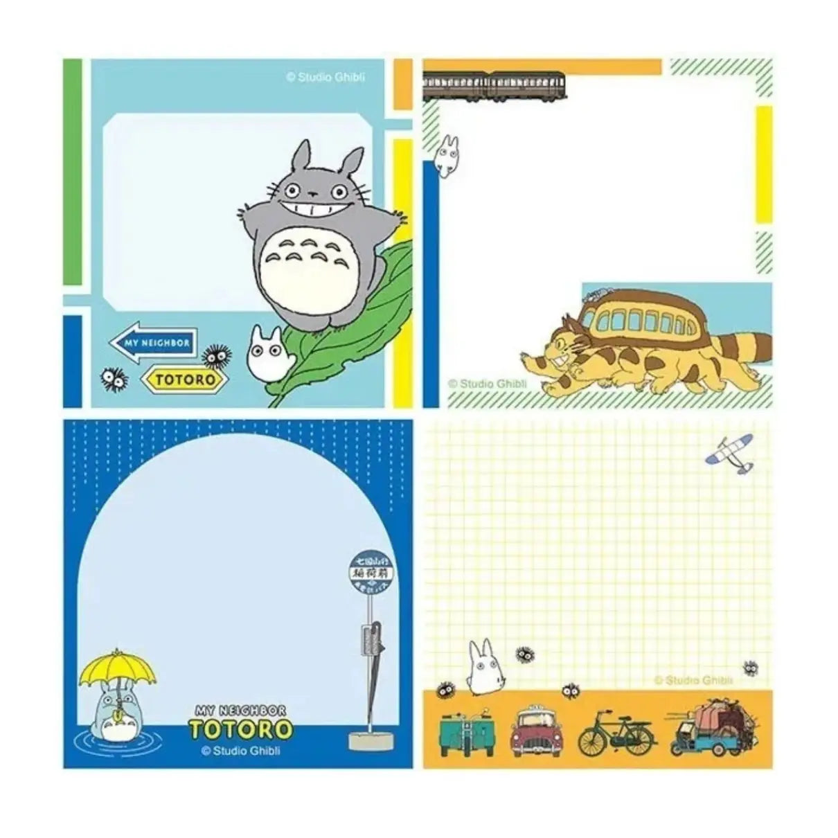 memopad totoro studio gihli