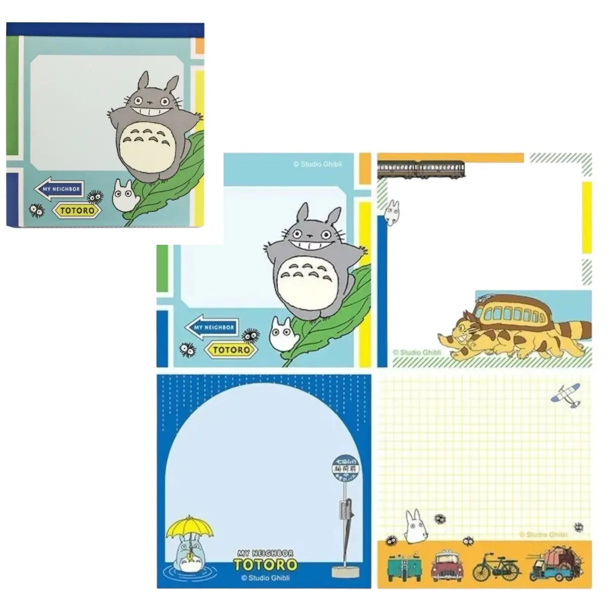 memopad totoro studio gihli