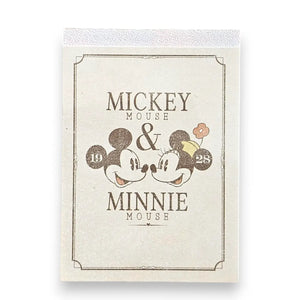 mini memopad mickey & minnie vintage