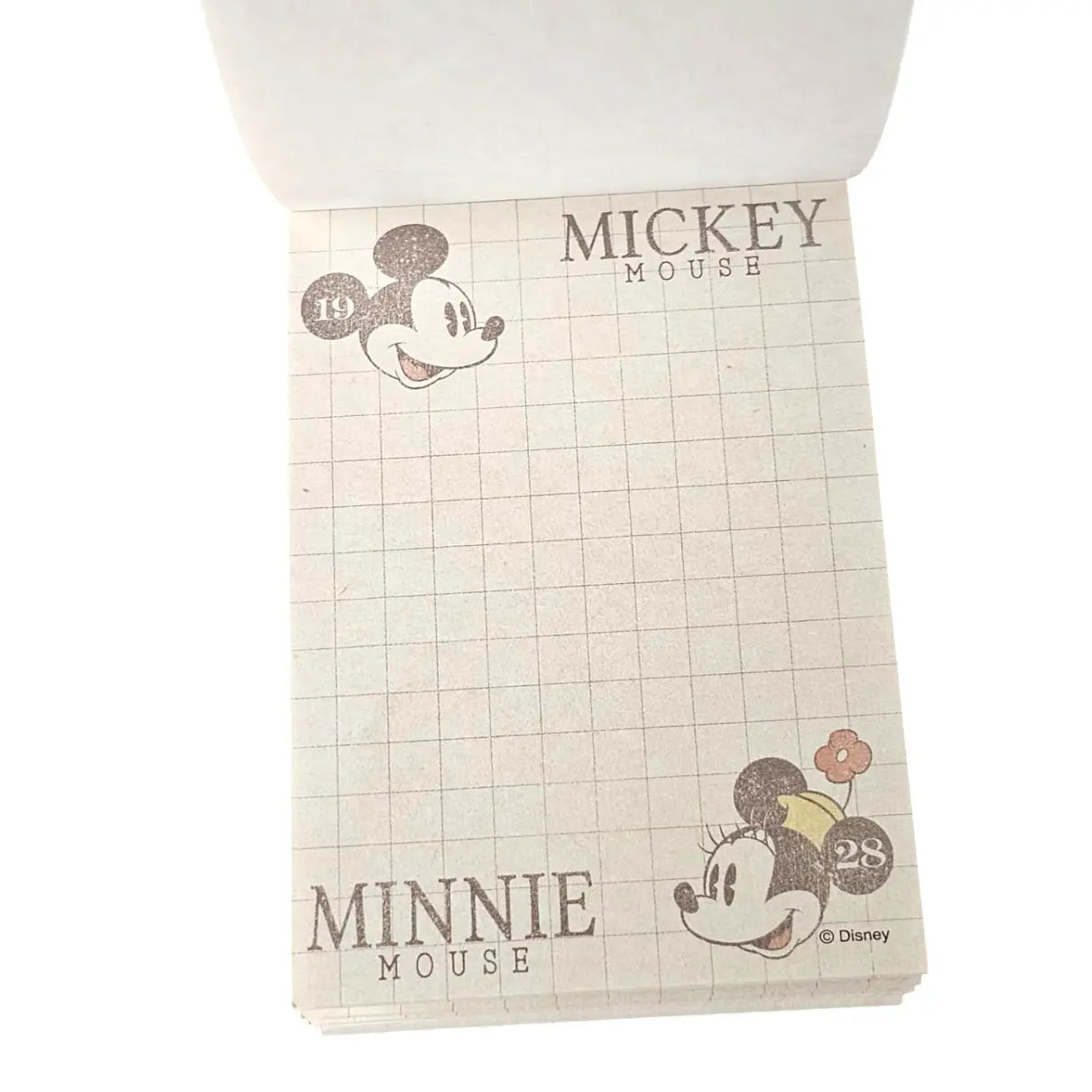 mini memopad mickey & minnie vintage