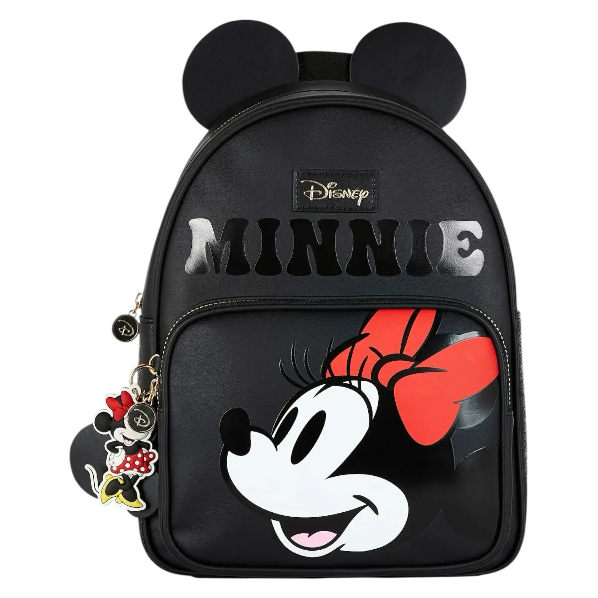 mochila minnie mouse disney negra