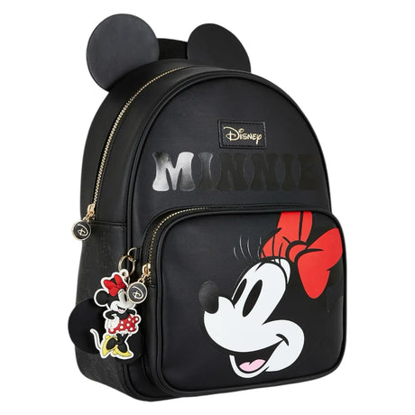 mochila minnie mouse disney negra