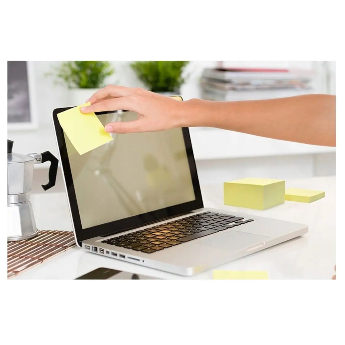 cubo de notas adhesivas global notes 75x75mm - 400 hojas