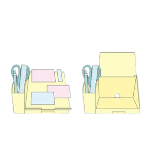 organizador de escritorio pokémon - pikachu & friends