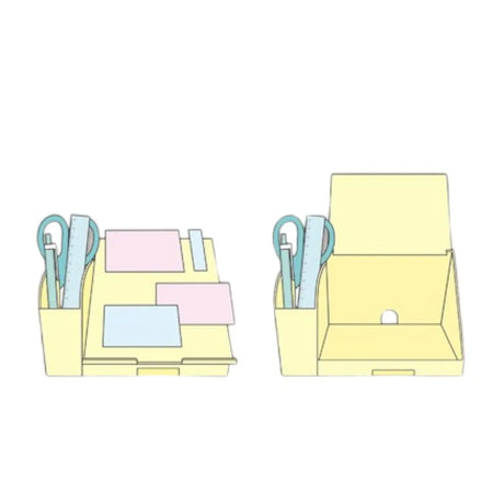 organizador de escritorio pokémon - pikachu & friends