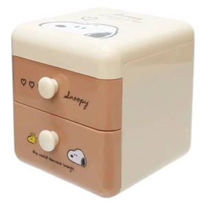 cajón organizador de escritorio snoopy - japonés