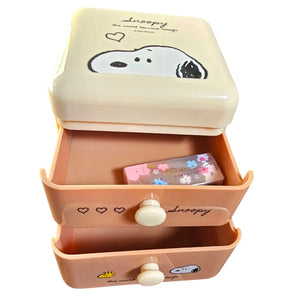 cajón organizador de escritorio snoopy - japonés