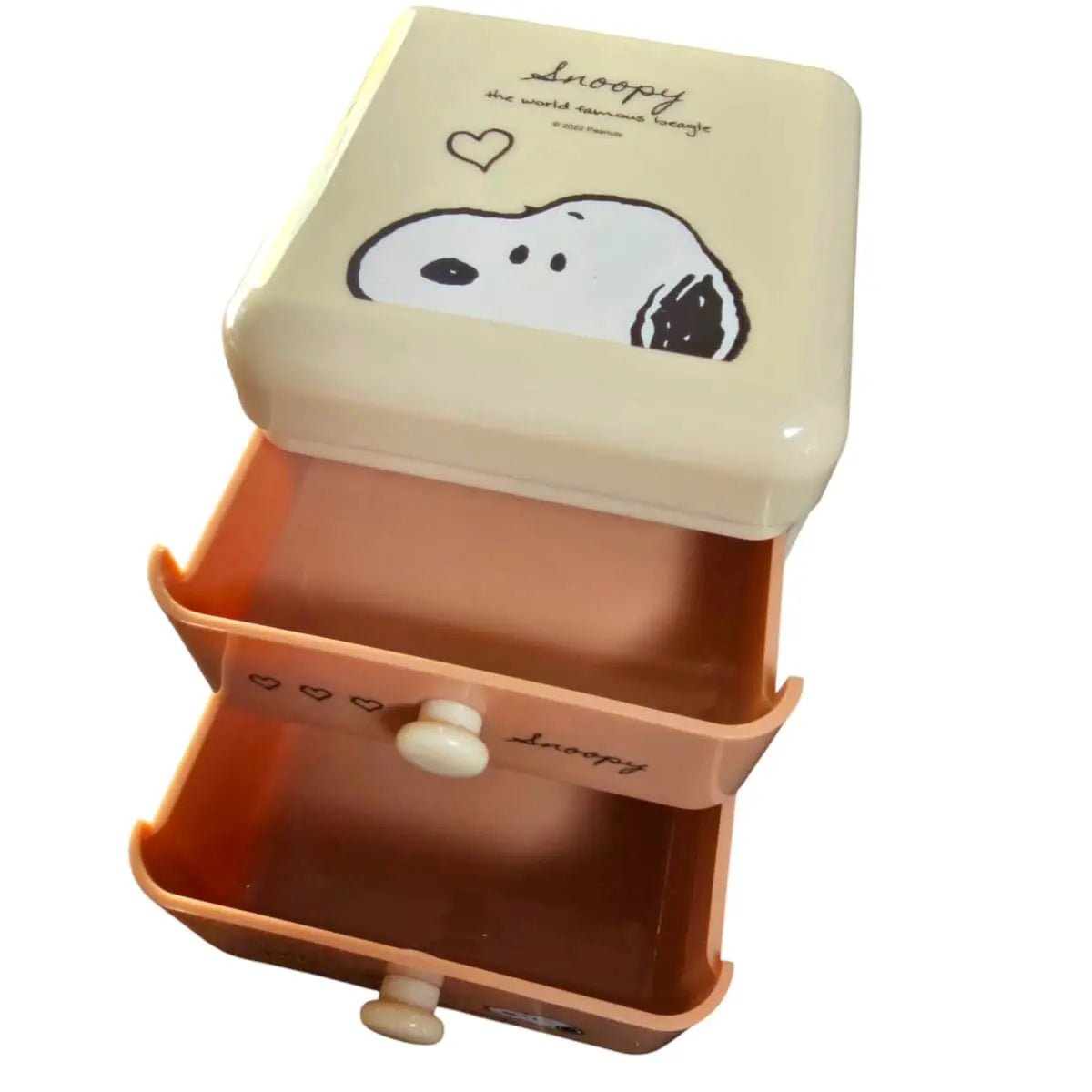 cajón organizador de escritorio snoopy - japonés