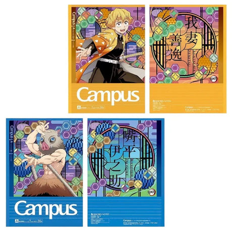 pack 5 cuadernos campus demon slayer (kimetsu no yaiba) 7mm A Line