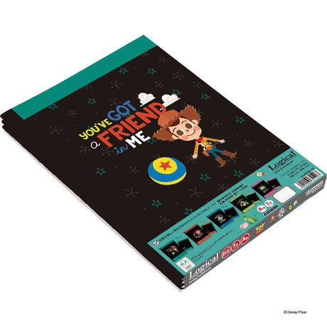 pack 5 cuadernos logical air toy story black edition 7mm A Line
