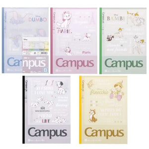 pack 5 cuadernos campus disney clasicos retro 6mm B Line