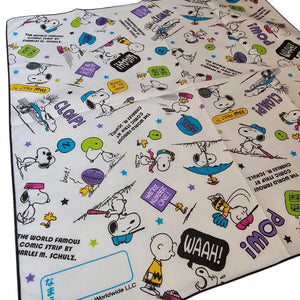 paño de algodón snoopy 43 x 43 cms