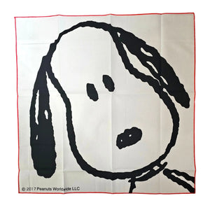 paño de algodón snoopy 43 x 43 cms