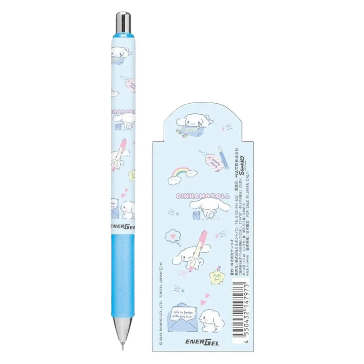 lápiz gel 0.5 mm pentel energel sanrio