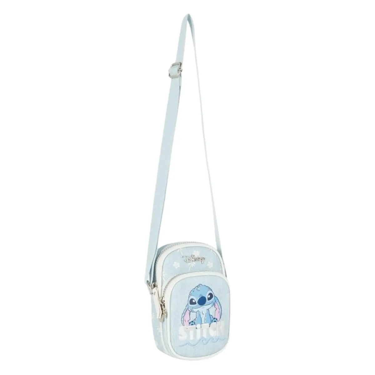 bolsito stitch azul disney