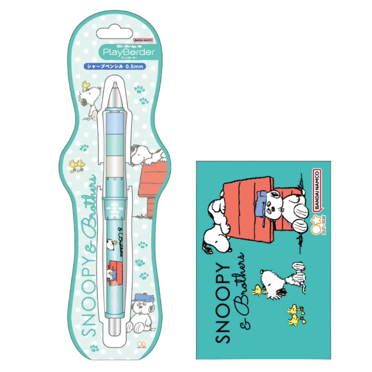 portaminas pilot dr grip snoopy 0.5 mm