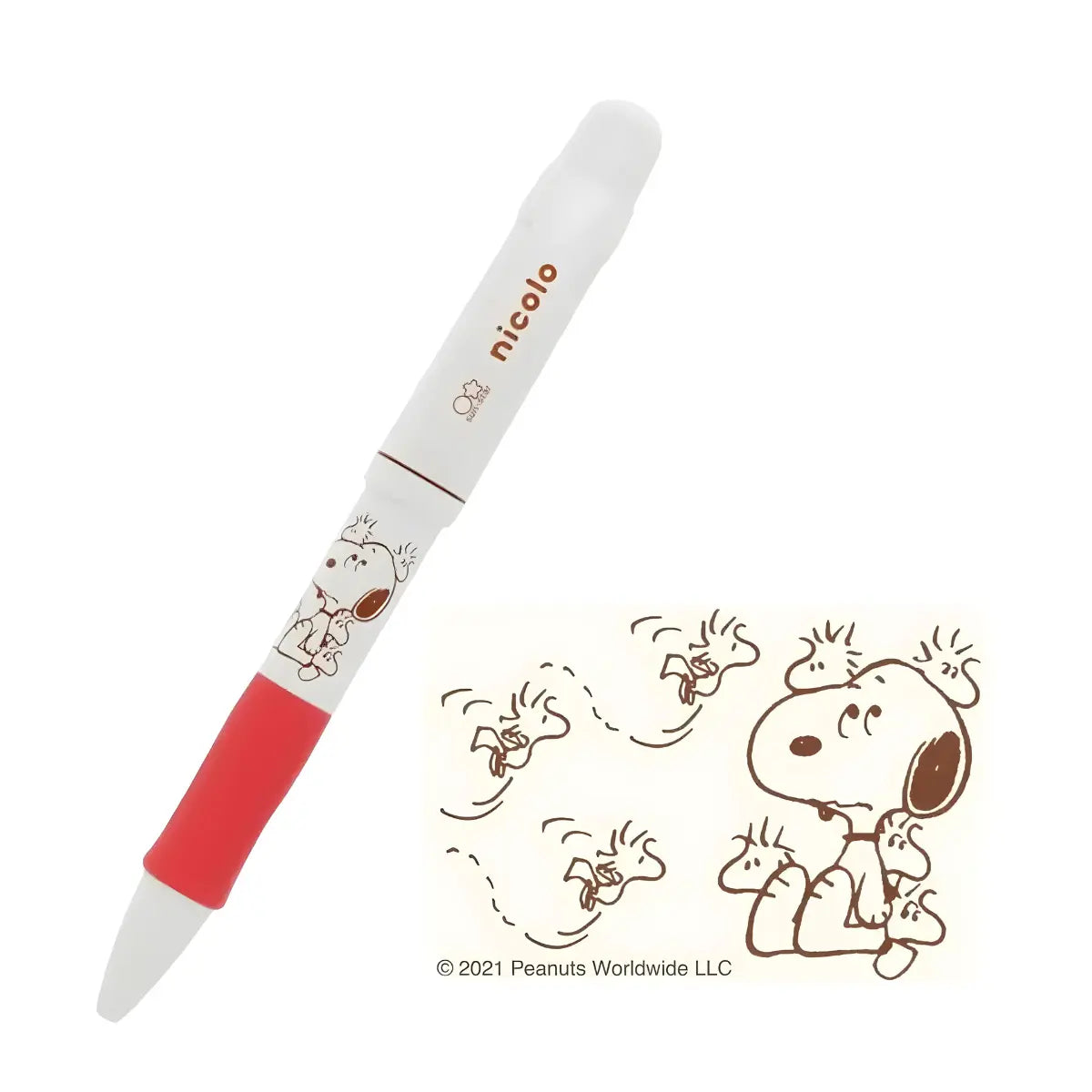 portaminas nicolo snoopy peanuts 0.5 y 0.3 mm