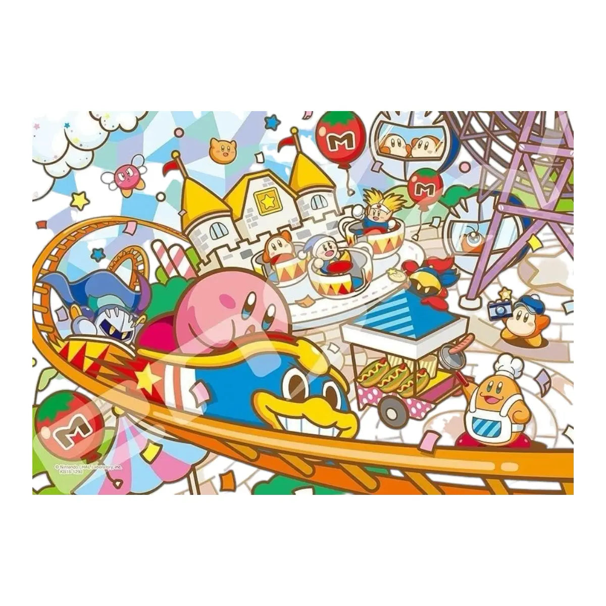 puzzle 208 piezas kirby café estilo cristal