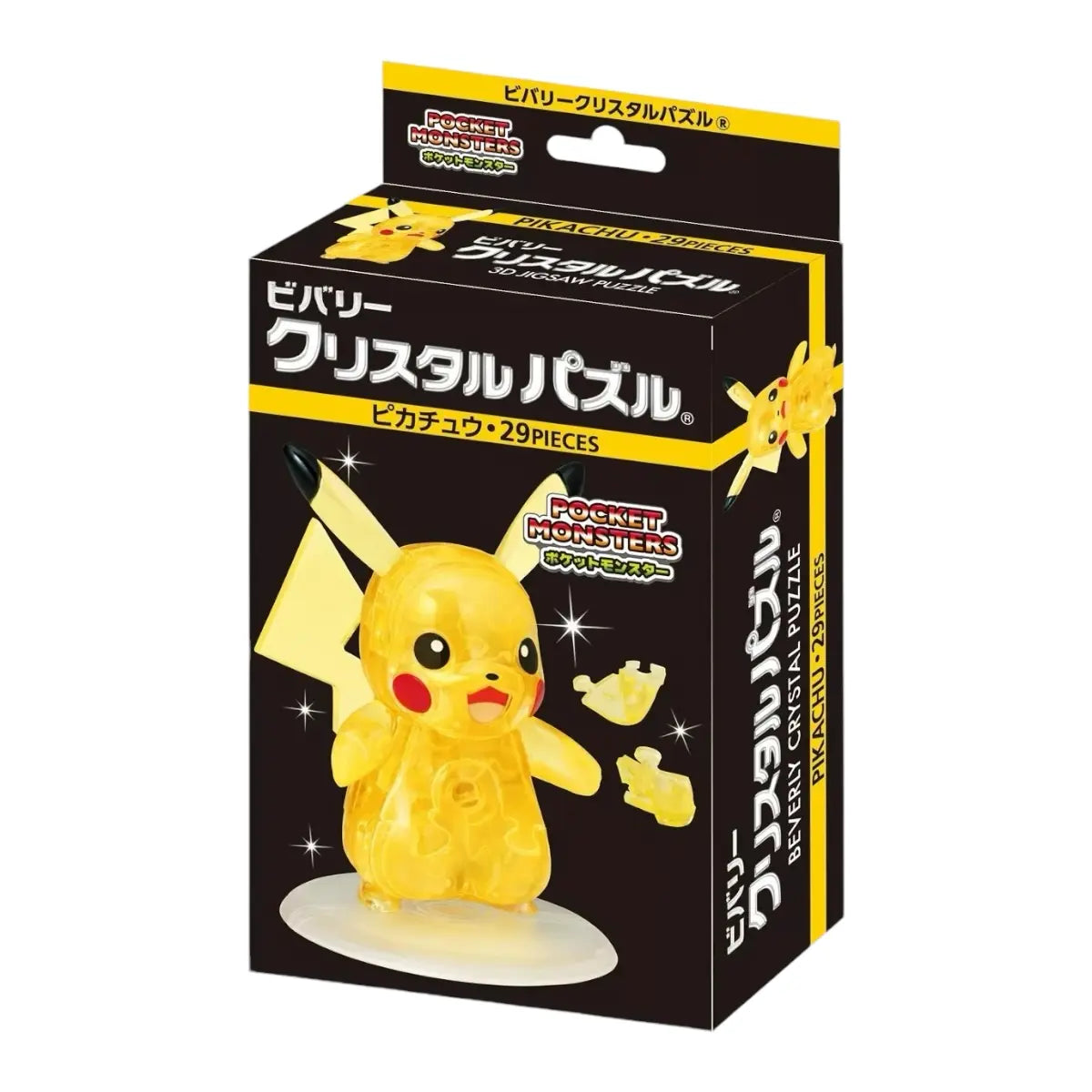 puzzle 3d crystal pikachu pokemón