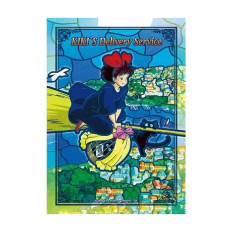 puzzle 208 piezas kiki service gigi ghibli estilo cristal