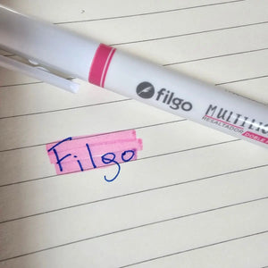 Set de 10 marcadores doble punta multiligther fluo