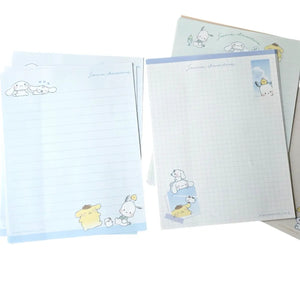 set de cartas y sobres sanrio (28 hojas / 14 sobres)
