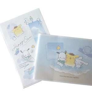 set de cartas y sobres sanrio (28 hojas / 14 sobres)