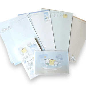set de cartas y sobres sanrio (28 hojas / 14 sobres)