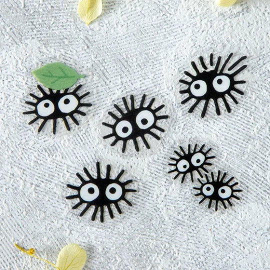 set stickers studio ghibli totoro susuwatari