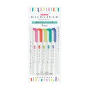 set 5 destacadores zebra mildliner