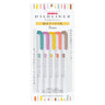 set 5 destacadores zebra mildliner