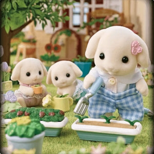 sylvanian families bebes gemelos conejos flora