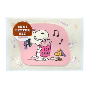 set carta mini snoopy