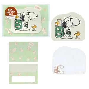 set carta mini snoopy