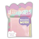 sticky notes 76x76mm 100 hojas pastel