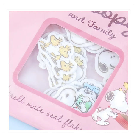 sticker canastita snoopy peanuts