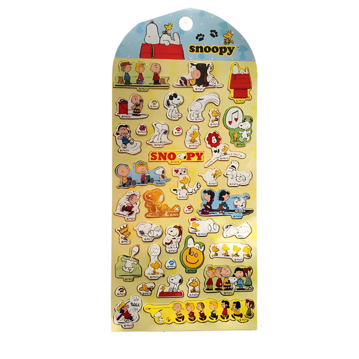 stickers foil snoopy peanuts - Sky