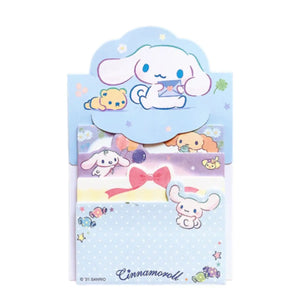 set de notas adhesivas sanrio - libreta desplegable