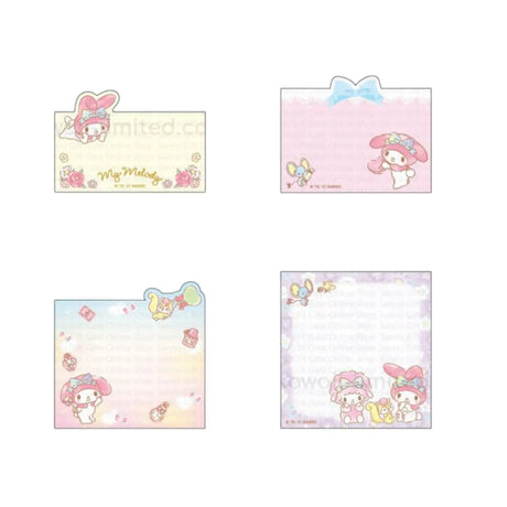 set de notas adhesivas sanrio - libreta desplegable