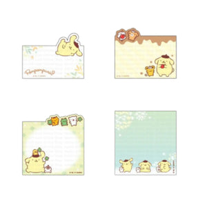 set de notas adhesivas sanrio - libreta desplegable