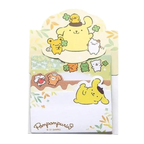 set de notas adhesivas sanrio - libreta desplegable