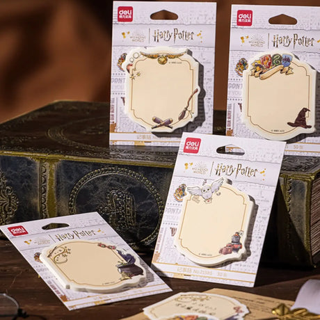 set notas adhesivas harry potter - pack con 4 diseños