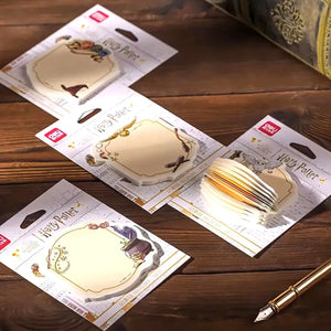 set notas adhesivas harry potter - pack con 4 diseños