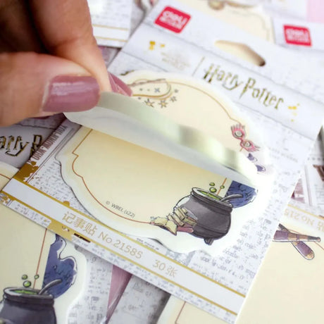 set notas adhesivas harry potter - pack con 4 diseños