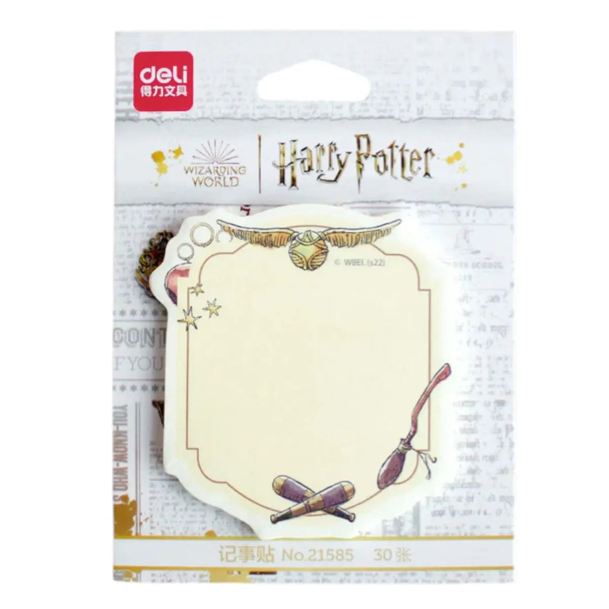 set notas adhesivas harry potter - pack con 4 diseños