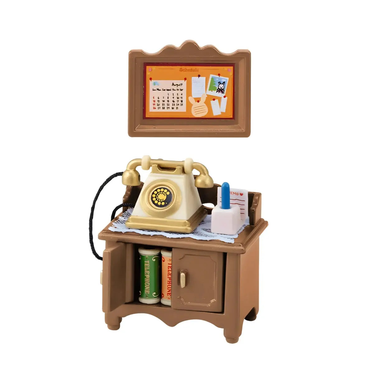 sylvanian families accesorio telefono mueble