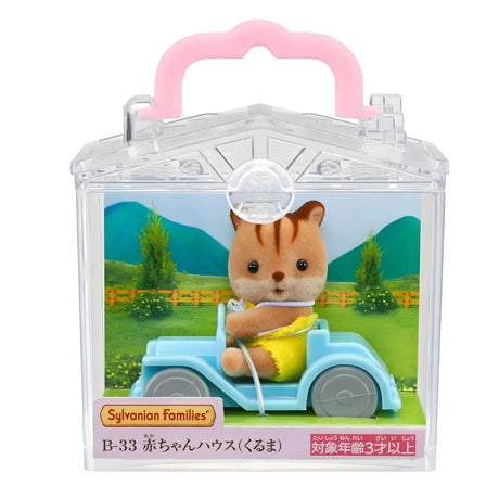 sylvanian families bebe ardilla auto