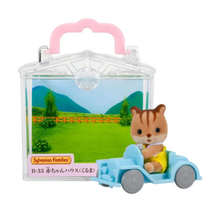 sylvanian families bebe ardilla auto