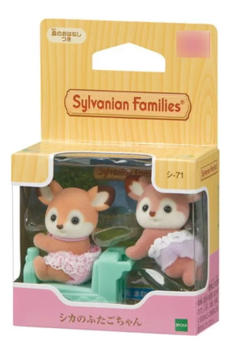 sylvanian families bebes gemelos ciervo