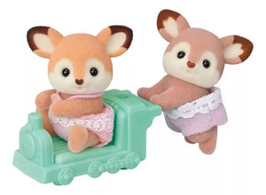 sylvanian families bebes gemelos ciervo